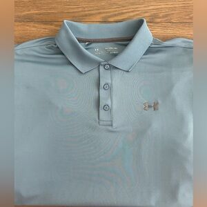 Under Armour Teal Polo Shirt‎ Size 3XL Gently Worn